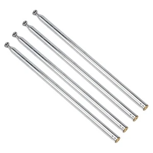 Antenna Set Compatible with TVs Radios Featuring Flexible Length Adjustment - Photo 1/12