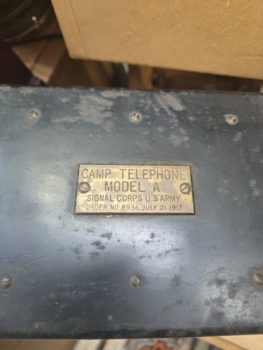 现场电话印第安纳原始二战美国野战装备及设备| eBay