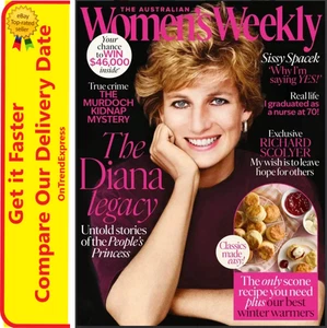 Australian Women's Weekly Magazine August 2025 The Diana Legacy - Picture 1 of 5