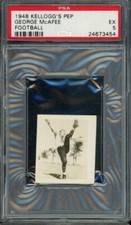 1948 Kellogg's PEP George McAfee Bears PSA 5 EX LOOK!