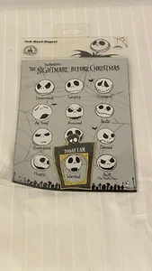 Disney Parks Nightmare Before Christmas Jack Skellington Mood Magnet-Retired - Picture 1 of 2