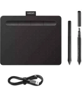 Wacom Intuos CTL-4100/KO Grafiktablett - Schwarz, für digitales Zeichnen - Brandneu - Bild 1 von 6
