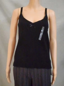 Neu mit Etikett Worthington Baumwollmischung schwarzes Top mit Spaghettiträgern Größe XL. - Bild 1 von 10