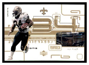 1999 Upper Deck PowerDeck Auxiliary #AUX-20 RICKY WILLIAMS ~F2K