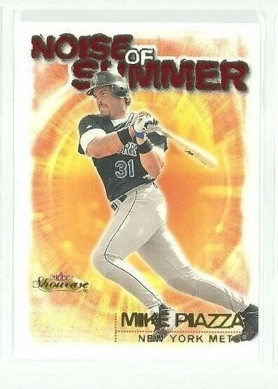 2000 Fleer Showcase Noise of Summer #6 Mike Piazza (ref 90291) - Image 1 of 1
