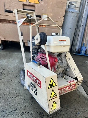 Edco Sk-14-13h Strong Honda 13HP Engine Concrete Saw Walk Behind 14" Blade - Image 1 of 4