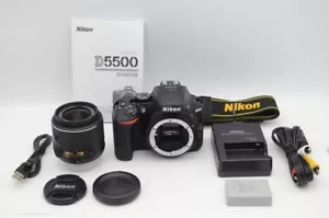 "400 shots" Nikon D5500 24.2 MP Digital Camera w/ AF-S DX 18-55mm VR II #250406e - Picture 1 of 11