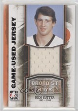 2011 ITG Broad Street Boys Series Game-Used Memorabilia Black Jersey Rich Sutter