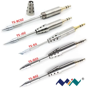 TS80P Lötkolben B02 J02 BC02 K4 D25 Ersatzeisenspitzen 5 Typen für Werkzeug - Picture 1 of 18