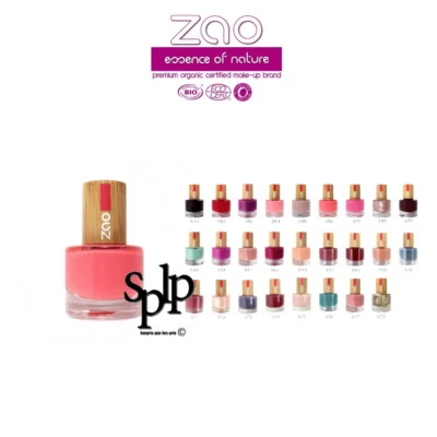 Zao Nagellack N°656 Koralle Bora Bora 8 Ml Bio Vegan Neu - Bild 1 von 2