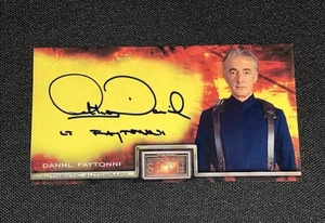 1999 Custom Card Widevision Star Wars: Signed Autograph by Anthony Daniels 💥 - Picture 1 of 3