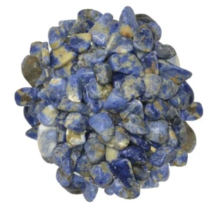 Piedras caídas de sodalita de 3 libras - grado 2 - XSmall - 0,5"" a 1"" Avg. - Imagen 1 de 3