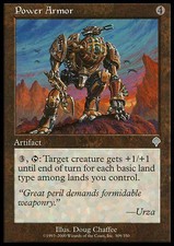 MTG magic cards 4x x4 Light Play, English Power Armor Invasion