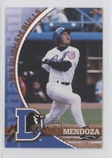 1998 Herald-Sun Durham Bulls Carlos Mendoza #1 Rookie RC