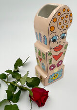 James Rizzi: Goebel Porzellan-Figur "Flowers for My Girl" Blumenvase, Tower, neu