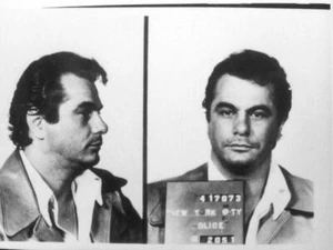 PÓSTER FOTO BRILLANTE JOHN GOTTI MUGSHOT BANNER gambino mafia 4060 - Imagen 1 de 1