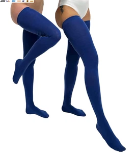 Thigh High Socks for Women Extra-Long & Warm | Extra Long Knee Socks High Thigh - Picture 1 of 6