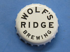 Beer Bottle Crown Cap ~ WOLF'S RIDGE Brewing Co ~ Columbus, OHIO Breweriana