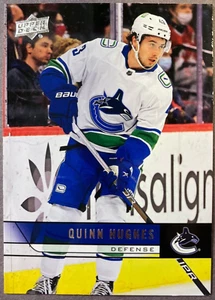 2021-22 UD 2006-07 Upper Deck Tribute #T-69 Quinn Hughes Vancouver Canucks - Foto 1 di 1
