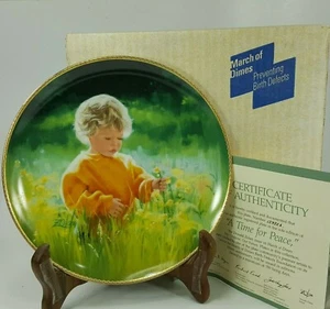 Sammelteller A TIME FOR PEACE, Donald Zolan, March of Dimes, Knowles, VBHA3 - Bild 1 von 11