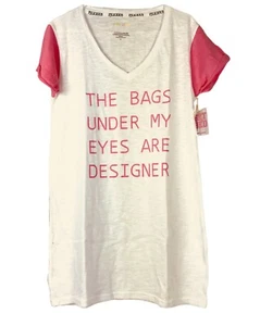 The Bags Under My Eyes Are Designer - Schlaf Schlaf Schlafsaal Shirt Pyjama von PJLICIOUS - Bild 1 von 3