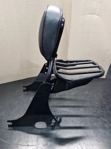Harley Davidson Sportster Backrest and rack Quick release Genuine Xl1200 48 - Picture 1 of 9