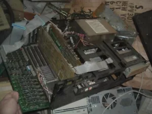 IBM AT 5170 Vintage Computer system w/ turbo button & hard drive & voice process - Picture 1 of 16