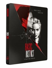 Basic Instinct (4K UHD + Blu-ray Steelbook) DEBOSSED - Brand New & Sealed