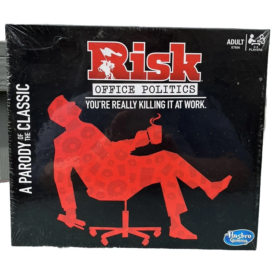 Hasbro Risk Office Politics Board Game A Classic Adult Party Game