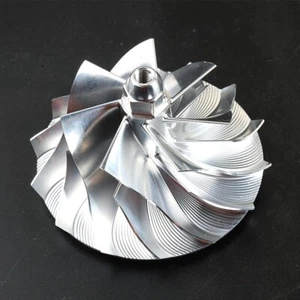 6+6 Billet Compressor Wheel For Garrett AVNT37 GT3788LVA 725326-0002 63.4/88.2mm - Imagen 1 de 4