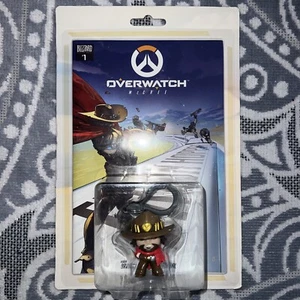 BLIZZARD ENTERTAINMENT #1 OVERWATCH MCCREE COMIC BOOK & FIGURE - Picture 1 of 4