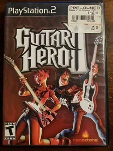 GUITAR HERO II - PS2 - COMPLETE W/ MANUAL- FREE S/H - (B9A) - Picture 1 of 1
