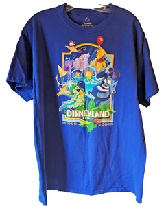 Disneyland Resort Walt Disney blaues T-Shirt 1995-2004 Größe Large - Bild 1 von 7