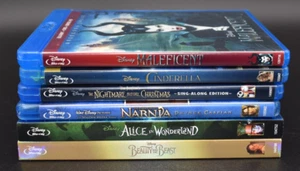 Disney Blu-Ray (Lot of 6) ~ Maleficent, Cinderella, Alice and Wonderland & More! - Picture 1 of 3