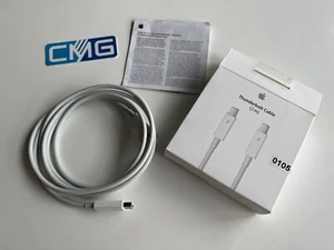 Apple Thunderbolt Kabel 2,0 m MD861ZM/A ohne OVP Macbook iMac USB C Thunderbolt2 - Picture 1 of 5