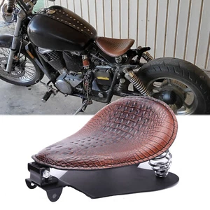 Bobber Motorcycle Solo Seat Spring Kit For Honda Shadow Spirit ACE VT1100 VT750 - Imagen 1 de 14