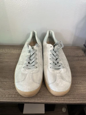 SKECHERS STREET Los Angeles espuma viscoelástica azul claro gamuza para mujer talla 10 con cordones Foto 1 de 4