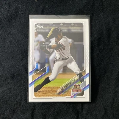 JULIO RODRIGUEZ 2021 TOPPS PRO DEBUT CARD SEATTLE MARINERS - Image 1 of 4
