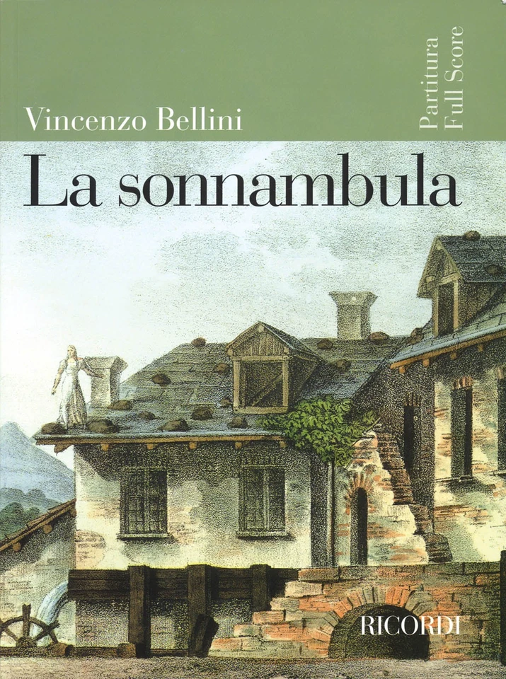 Vincenzo Bellini La sonnambula Opera Full Score Vocal & Orchestra Sheet Music - Image 1 of 1