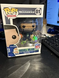 Funko POP! Sports NFL Richard Sherman #2 Vinyl Figur BESCHÄDIGTE BOX SIEHE BILDER - Bild 1 von 4