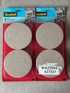 Scotch 3M Paquete de 4 Deslizadores para Muebles de 5" para Proteger Pisos de Madera Dura y Azulejos x2 Nuevo - Imagen 1 de 2