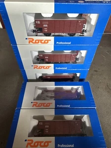 Roco H0 47645 Gedeckter Güterwagen der DRG in OVP  SET ++ 5 Stück - Bild 1 von 4