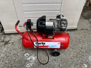 Clarke Raider 60 Air Compressor V-Twin Direct Drive 145psi, 14cfm, with air line - Picture 1 of 16