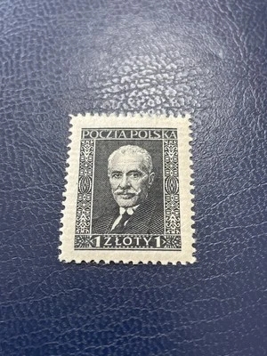 Poland 1928 Sc 255a Fi 239z MNH - Image 1 of 3