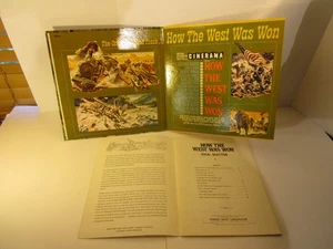 HOW THE WEST WAS WON Movie Soundtrack (1963) 12"Record LP - VG+ + SONGBOOK Q24 - Picture 1 of 3