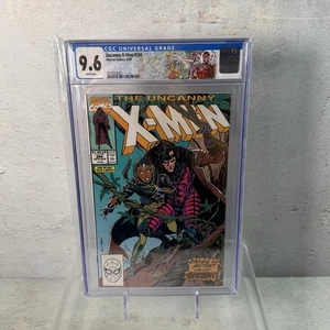 Uncanny X-Men #266 Marvel Comic Book 1990 CGC 9.6 Custom Label 1st Gambit - Picture 1 of 3
