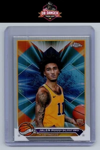 2023-24 Topps Chrome #35 Jalen Hood-Schifino Refractors Los Angeles Lakers - Picture 1 of 2