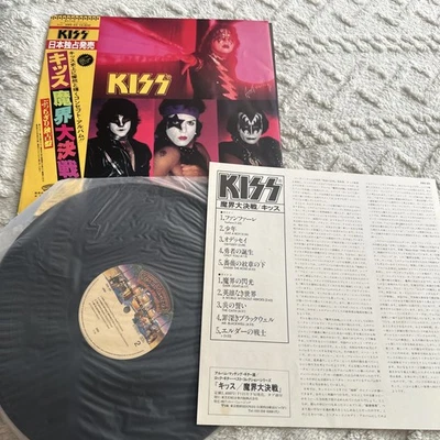 Kiss -  Music From The Elder Vinyl LP-  Japanese Import  - Image 1 of 4