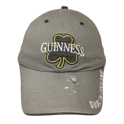 Guinness Dublin Irlanda Sombrero con Tirantes Marrón Talla Única Logo Bordado Foto 1 de 4