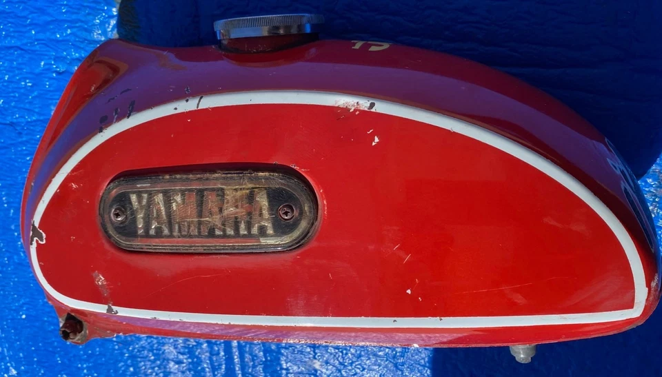 GENUINO YAMAHA JT1 JT2 Mini Enduro Tanque de Gas Foto 1 de 4